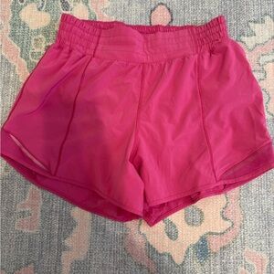 lululemon athletica Fuchsia Athletic Shorts